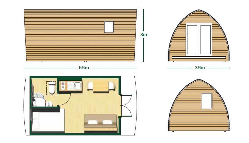 Willa Loch Shin Glamping Pods Lairg Zewnętrze zdjęcie